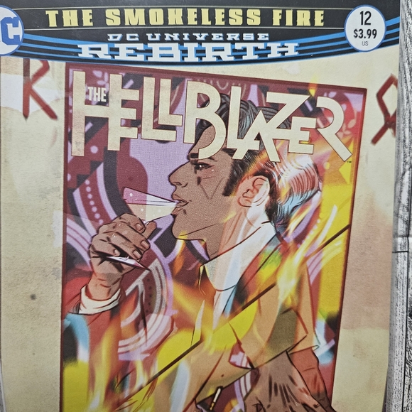The Hellblazer #12 DC Universe Rebirth The Smokeless Fire - Picture 4 of 6